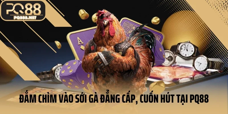 Đắm chìm vào sới gà đẳng cấp, cuốn hút tại PQ88