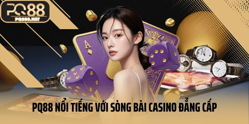 PQ88 nổi tiếng với sòng bài casino đẳng cấp